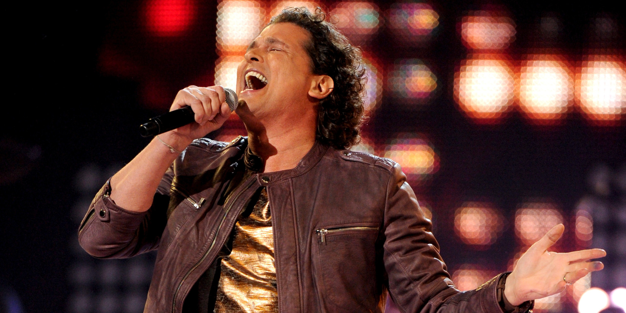 Carlos Vives performs onstage at the 14th Annual Latin Grammy Awards at the Mandalay Bay Hotel and Casino on Thursday, Nov. 21, 2013, in Las Vegas. (Photo by Frank Micelotta/Invision/AP)
