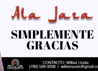 Ala Jaza le pone su sabor Merengue Mamwali al tema “Simplemente Gracias”