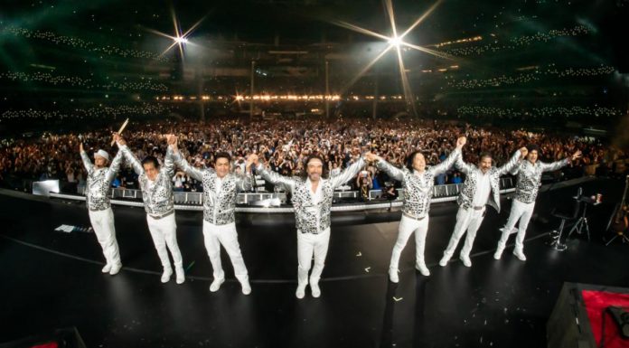 Los Bukis se presentaron exitosamente ante 140 mil personas en Los Ángeles