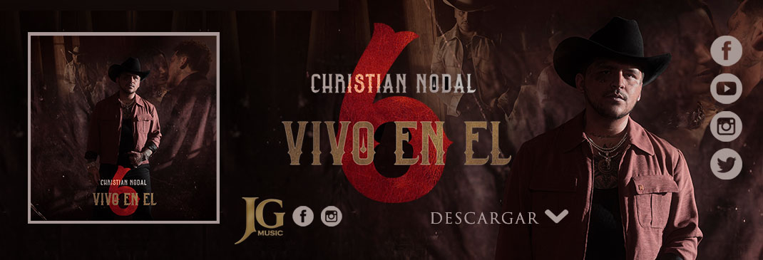 El Desamor En Christian Nodal Toma El Nombre De “vivo En El 6” Radionotas 