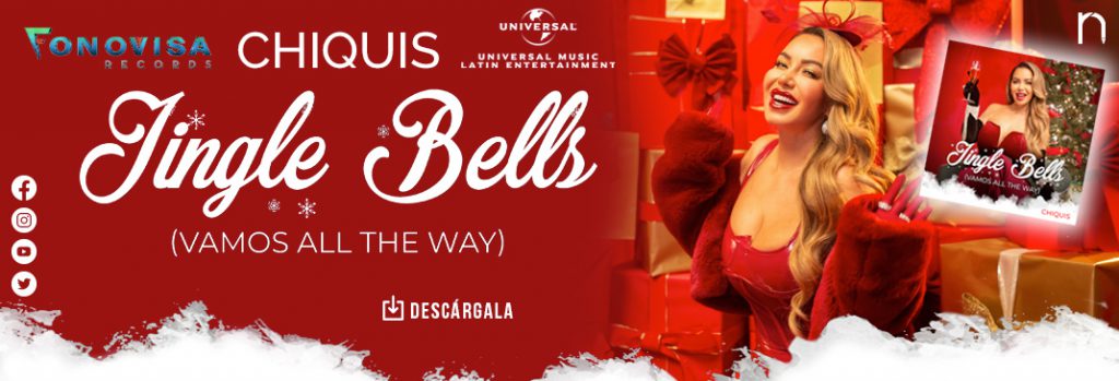 Chiquis graba “Jingle Bells (Vamos All The Way) al ritmo cumbia pop