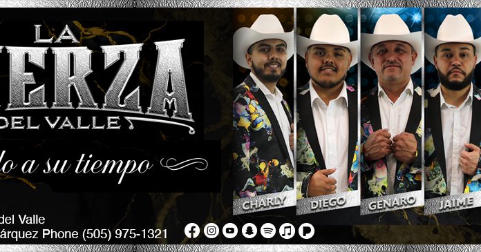 La Fuerza Del Valle sigue imparable y estrena el tema “Todo A Su Tiempo”