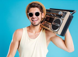 La historia de las radiograbadoras gigantes o Boomboxes