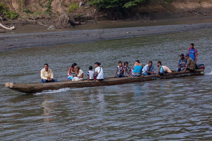 Darien Province, Panama. 07-18-2019. Indigenous And Migrants Are