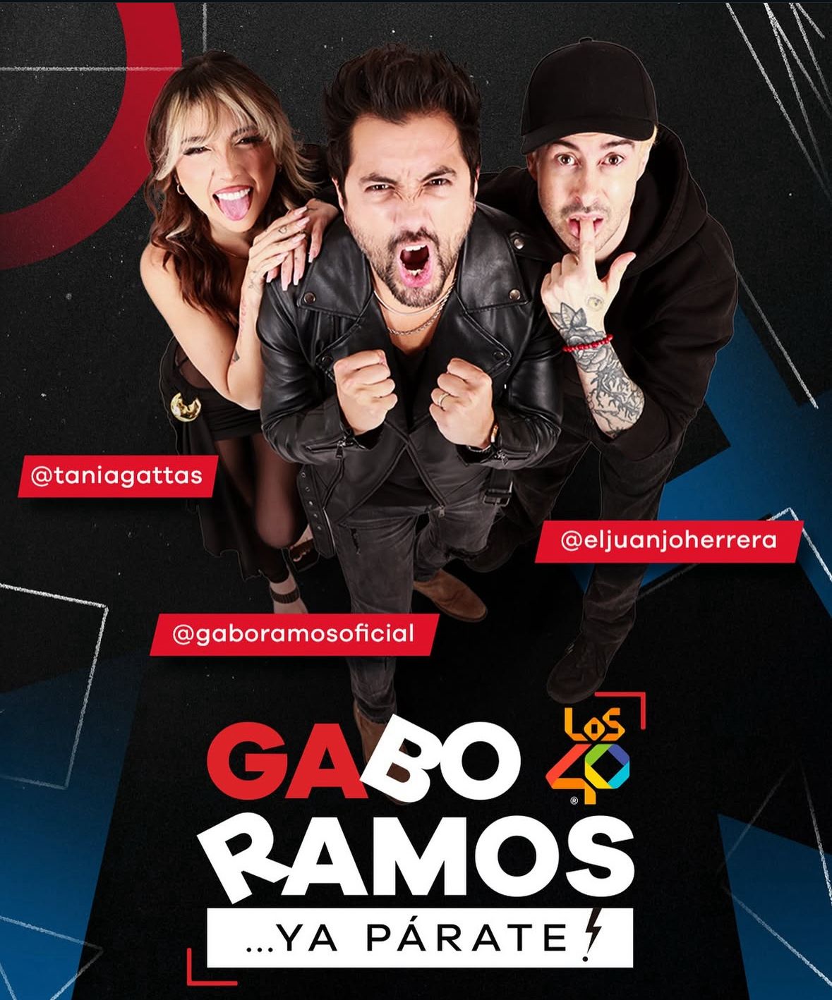 Ya Párate!' de Los40 MX anuncia a su nuevo elenco | radioNOTAS, image size:1179x1418