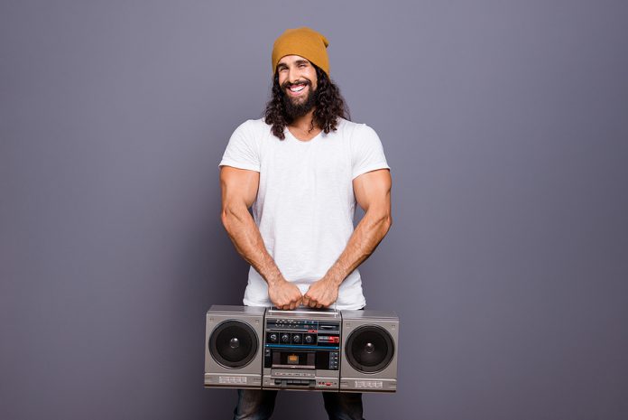 Portrait Of His He Nice Handsome Attractive Cheerful Wavy-haired