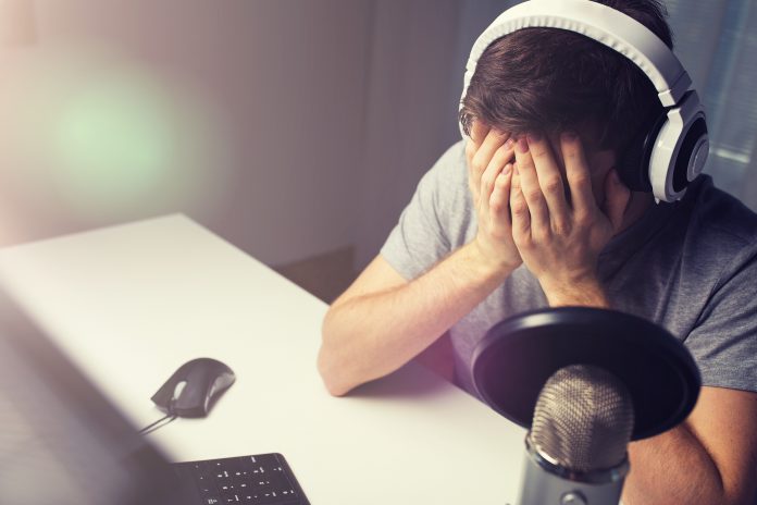 technology, gaming, entertainment, let's play and people concept