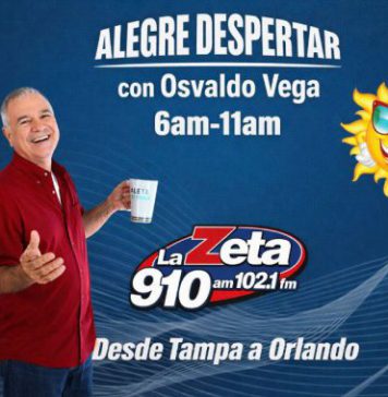 Solmart Media lanza ‘Alegre Despertar’ con Osvaldo Vega en La Zeta 102.1 FM