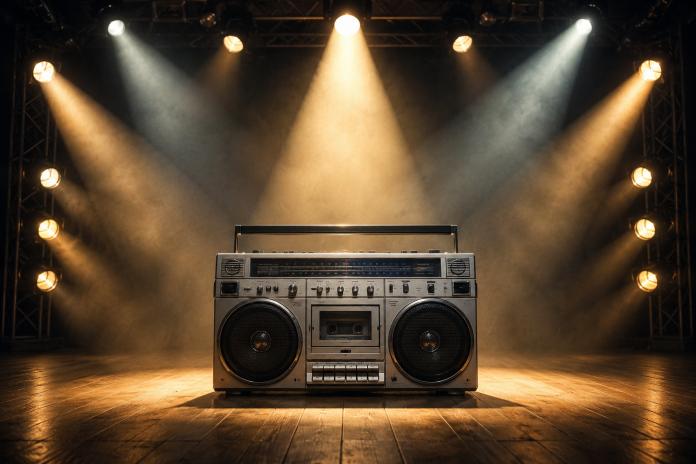 Boombox escenario