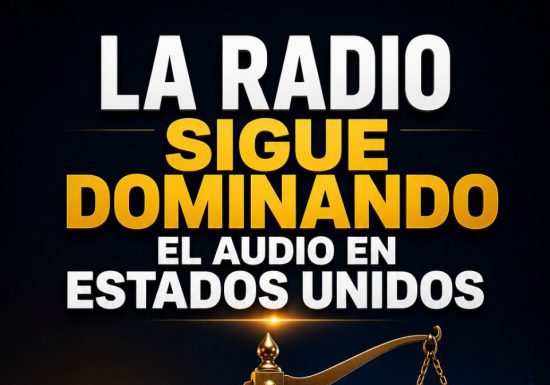 La radio sigue dominando el audio en Estados Unidos