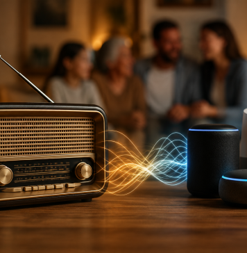 Mientras crecen los altavoces inteligentes, la radio conserva su valor como medio de confianza