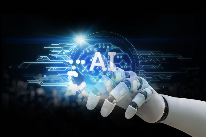 Robot Ai With Hand Robot Pointing Ai Technology Digital Graphic