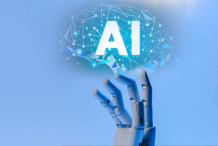 Robot Ai With Hand Robot On Ai Brain Intelligent Technology Digi