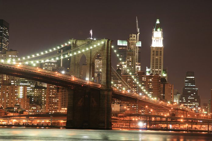 Brooklyn Bridge At Night