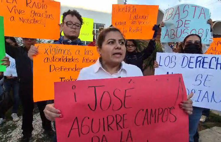 Exempleados de ‘La Z’ Oaxaca protestan por despidos injustificados